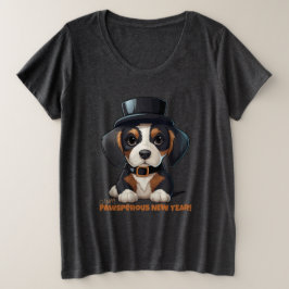 Jaar van Woofs! Grote Maat T-shirt