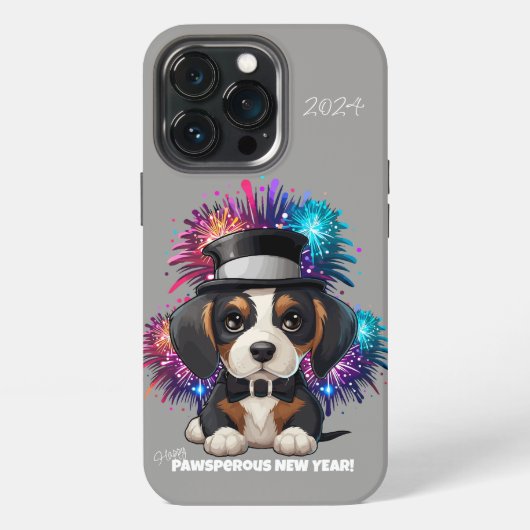 Jaar van Woofs! iPhone Hoesje (Achterkant)