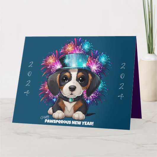 Jaar van Woofs! Kaart (Voorkant)