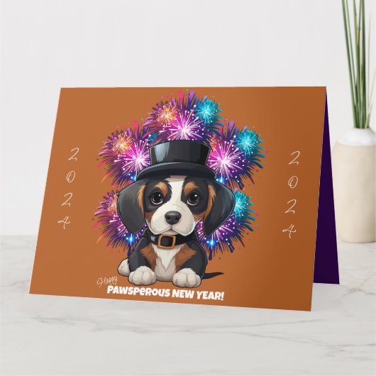 Jaar van Woofs! Kaart (Voorkant)