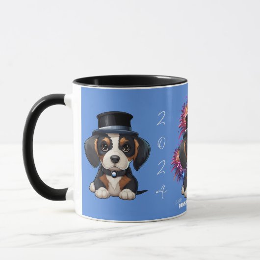 Jaar van Woofs! Mok (Links)