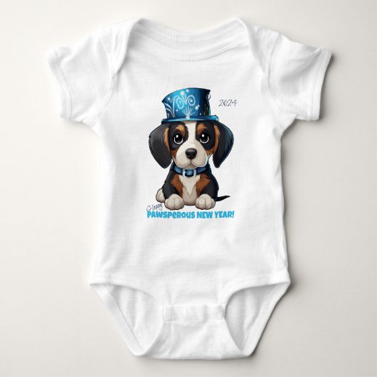 Jaar van Woofs! Romper (Voorkant)
