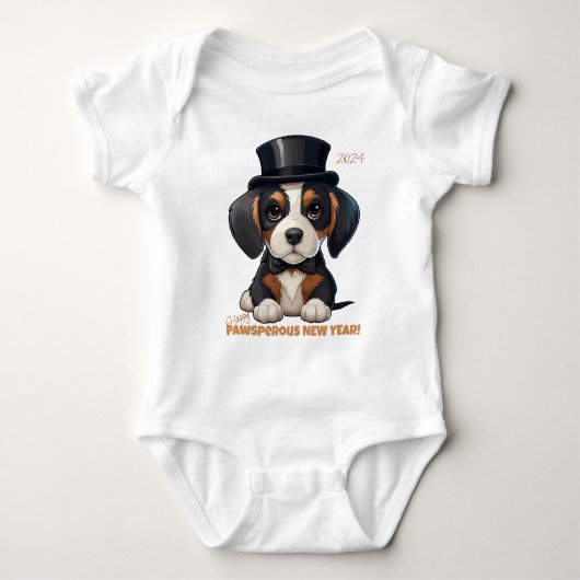 Jaar van Woofs! Romper (Voorkant)