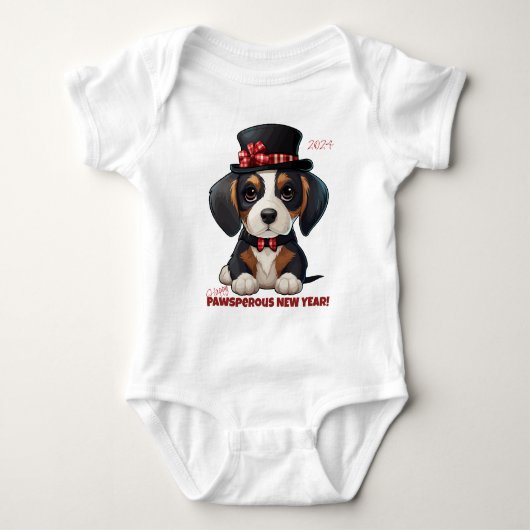 Jaar van Woofs! Romper (Voorkant)