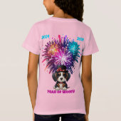 Jaar van Woofs! T-shirt (Achterkant)