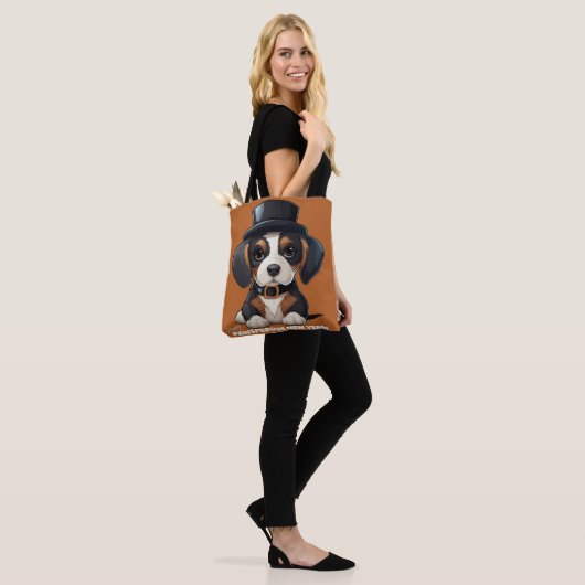 Jaar van Woofs! Tote Bag (Op model)