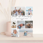 Jaar vol herinneringen Foto Collage & Highlight Feestdagenkaart<br><div class="desc">Met een jaar zo gedenkwaardig moet je het delen. Stuur een jaar met een kerstkaart in review naar uw familie en vrienden met onze moderne kerstkaart in redactionele stijl. Dankzij een modern en minimaal ontwerp met een moedige typografie kunt u vanaf 2021 een gedenkwaardige kerstkaart gebruiken om uw favoriete momenten,...</div>