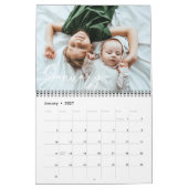 Jaar vol herinneringen Foto Collage & Highlight Kalender (Jan 2027)