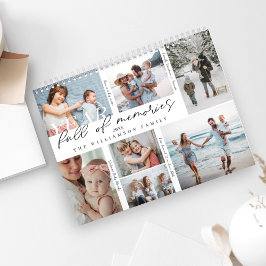 Jaar vol herinneringen Foto Collage & Highlight Kalender