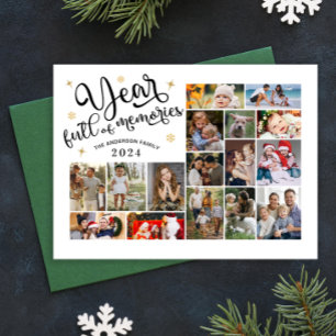 Jaar vol herinneringen Foto Collage Jaar in Review