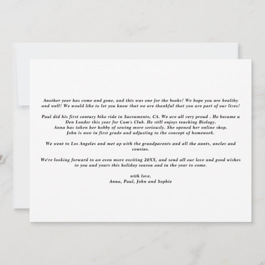 Jaar vol herinneringen foto collage jaaroverzicht (Achterkant)