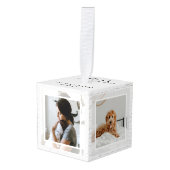 Jaar vol met herinneringen Familie Fotogeheugenpen Decoratie (Voorkant hoekig)