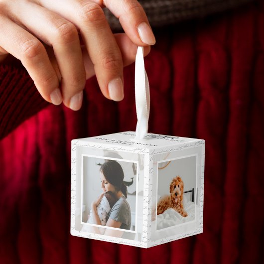 Jaar vol met herinneringen Familie Fotogeheugenpen Decoratie