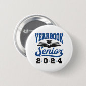 Jaarboek Senior 2024 Ronde Button 5,7 Cm (Voorkant /achterkant)