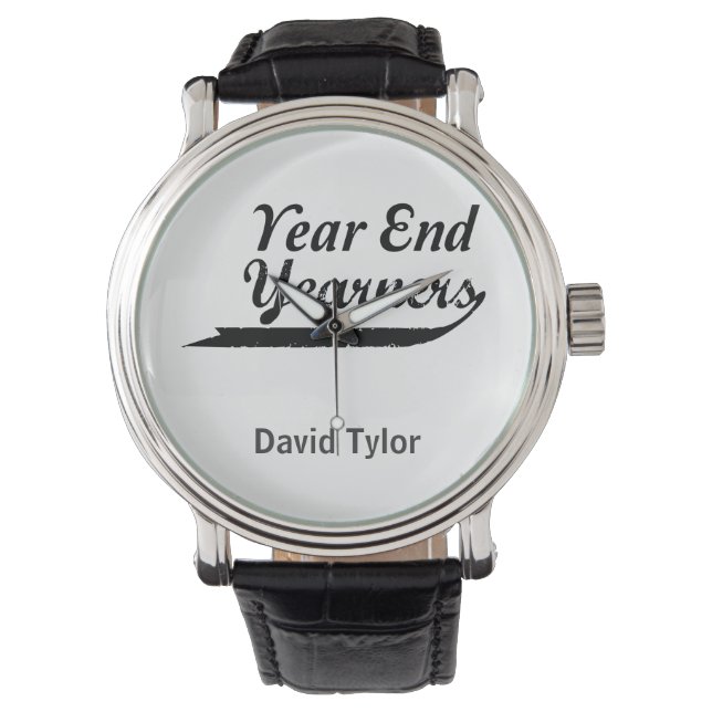 jaareinde verlangens horloge (Voorkant)