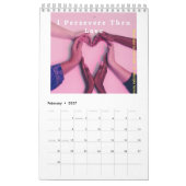 Jaarkalender 2025 met positieve affirmaties kalender (Feb 2027)