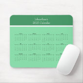  jaarkalender 2025 muismat (Met muis)