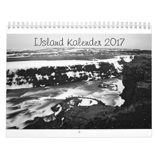 Jaarkalender IJsland Kalender (Hoes)