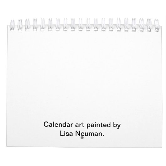 Jaarkalender met seizoensgebonden Design Kalender (Achterkant)