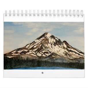 Jaarkalender met seizoensgebonden Design Kalender