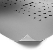 Jaarkalender Mooie Hengst Paard Poster (Hoek)