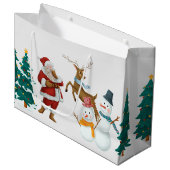 jaarkerst groot cadeauzakje (Voorkant Gekanteld)