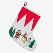 jaarkerst grote kerstsok (Voorkant (Hangend))