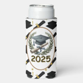 Jaarlijks Afstuderen Seltzer Blikjeskoeler (Seltzer Achterkant)