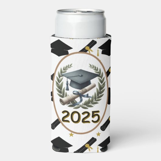 Jaarlijks Afstuderen Seltzer Blikjeskoeler (Seltzer Voorkant)