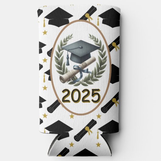 Jaarlijks Afstuderen Seltzer Blikjeskoeler (Voorkant)