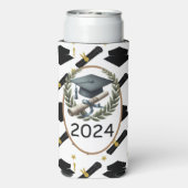 Jaarlijks Afstuderen Seltzer Blikjeskoeler (Seltzer Achterkant)