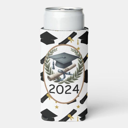 Jaarlijks Afstuderen Seltzer Blikjeskoeler (Seltzer Voorkant)