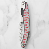 Jaarlijks familiezomerfeest met een kreeftmaaltijd kurkentrekker (Voorkant)