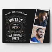 JAARLIJKS GEBOREN FOTO'S Birthday Keepomwille Gift Fotoplaat (voorkant)