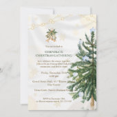 Jaarlijks zakelijk kerstfeest kaart (Voorkant)