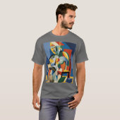 Jaarlijkse 3D-verlichting door Pablo Picasso T-shirt (Voorkant volledig)
