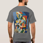 Jaarlijkse 3D-verlichting door Pablo Picasso T-shirt (Achterkant)