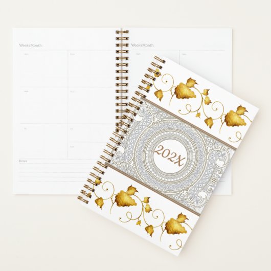 Jaarlijkse Aangepaste Datumnotitieblok Planner (Display)