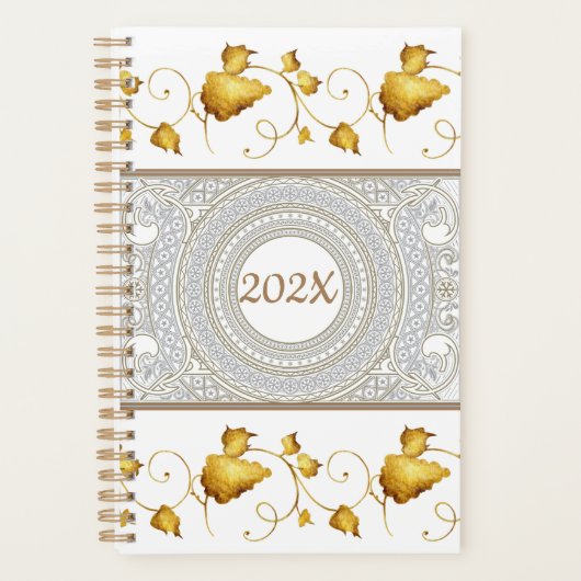 Jaarlijkse aangepaste datumplanning planner (Voorkant)