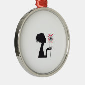 JAARLIJKSE AANWIJZING VOOR "HER" METALEN ORNAMENT (Rechts)