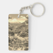 Jaarlijkse acryl sleutelhanger rechthoek (achterkant)
