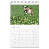 Jaarlijkse agenda 2018 voor geiten kalender (Mar 2026)