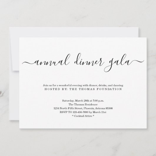 Jaarlijkse binnenmaaltijden kaart (Voorkant)