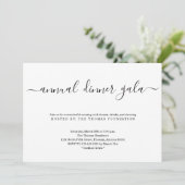 Jaarlijkse binnenmaaltijden kaart (Staand voorkant)