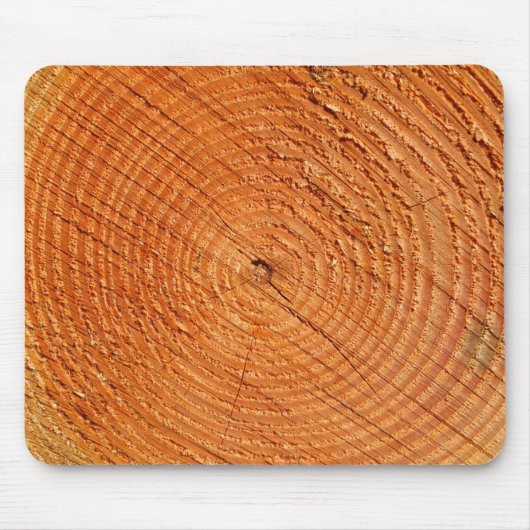 Jaarlijkse boomringen sluiten mousepad dicht muismat (Voorkant)