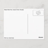 Jaarlijkse buffalo Roundup in Custer State Park Briefkaart (Achterkant)