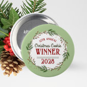 Jaarlijkse Button van de Holiday Contest Winner Pr