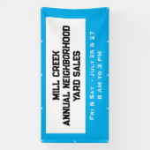 Jaarlijkse Buurtverkoop Banner (Verticaal)
