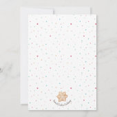 Jaarlijkse Cookie Exchange Gingerbread House Vakan Kaart (Achterkant)