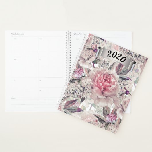 Jaarlijkse dagplanner in Rozen Planner (Display)